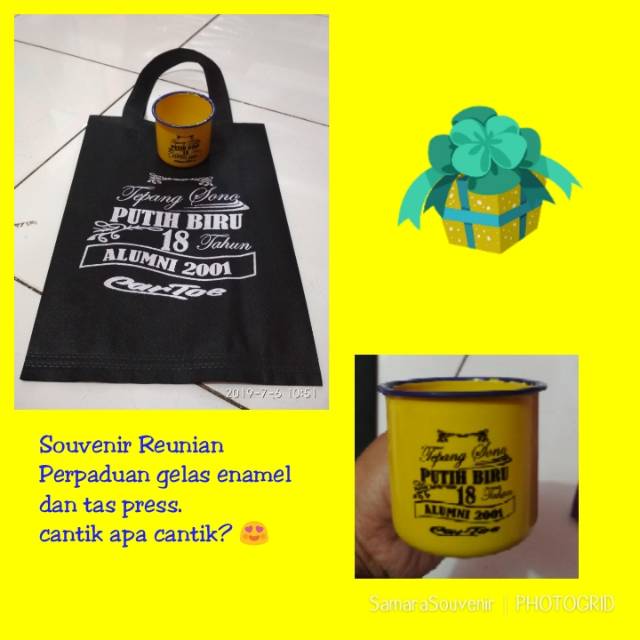 

Tas Souvenir Spunbon / blacu
