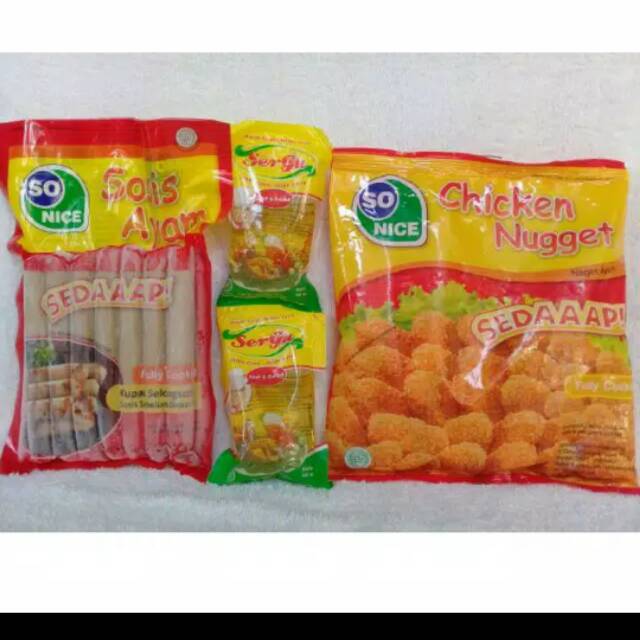 

Nugget & sosis so nice