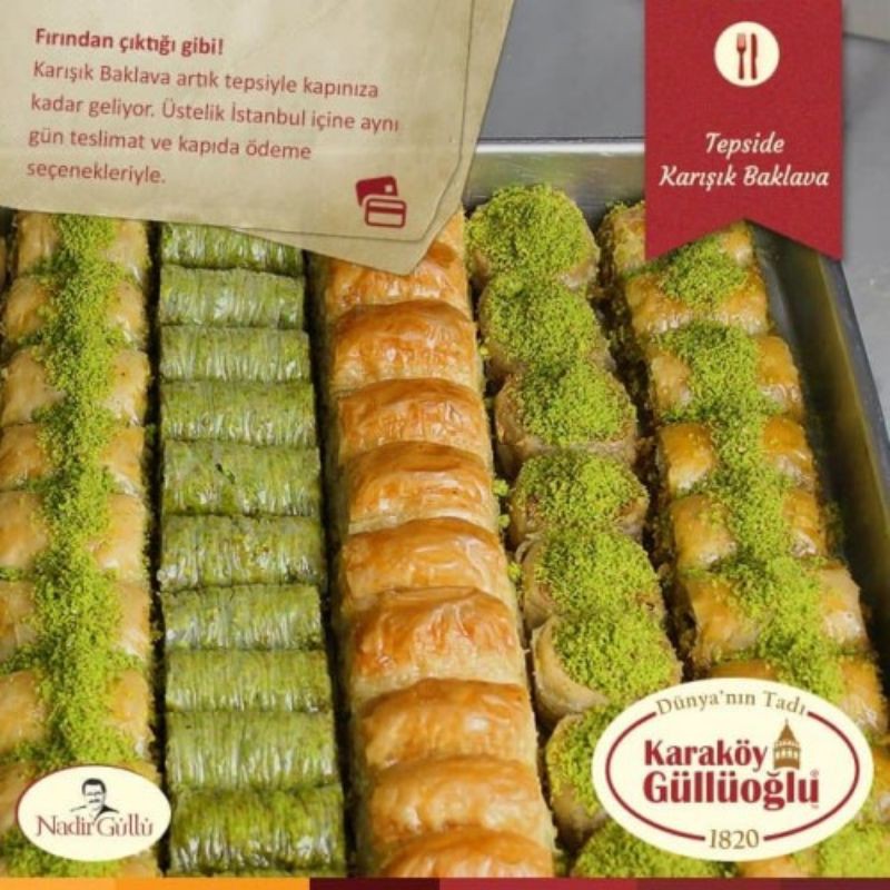 

Mix Baklava Original Turki (Makanan Import Turki)