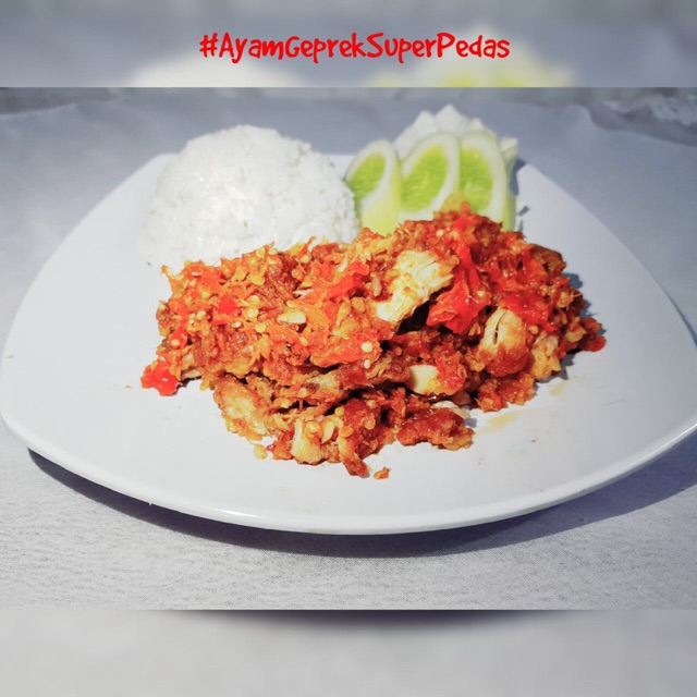 Jual Ayam Geprek Sayap Paha Bawah Nasi Indonesia Shopee Indonesia