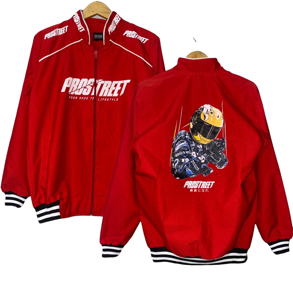 Sasuke id - Jaket Sunmori Pria PROSTREET / Jaket premium pria Bahan Taslan (tahan air)