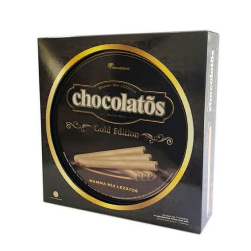 

Gery Chocolatos Wafer Roll Gold Edition 350gr