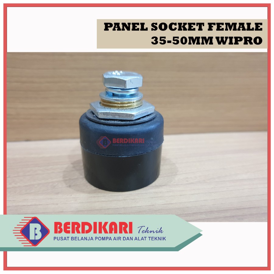 Kabel konektor Female Connector Las 35 - 50 mm Mesin Las WIPRO ORI