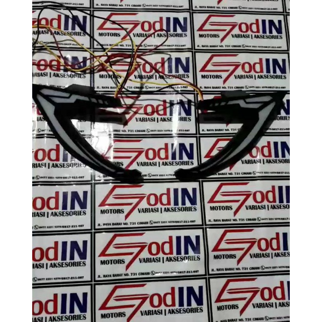 lampu alis running nmax old (lama)