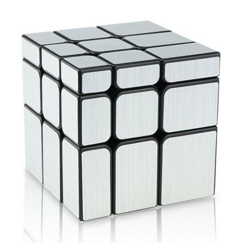 Rubik 3x3 Mirror Moyu Meilong 3x3 Mirror Silver ORIGINAL