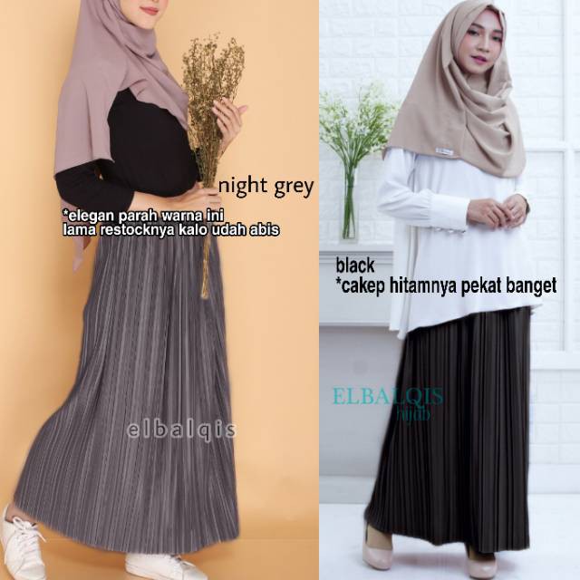TERBAIK TERMURAH TERBARU ASLI PALING MURAH 2020 SIP / [BISA COD] ROK PLISKET IMPORT fit
