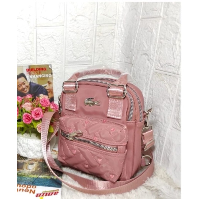 COD Ransel Mini 3in1 Jinjing Kantong Daplok Terlaris