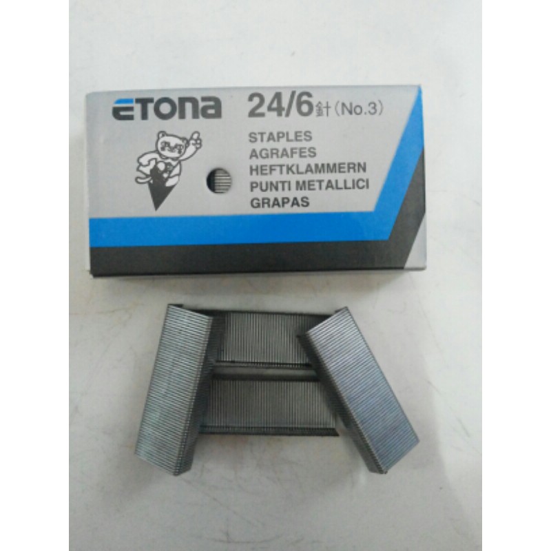 

Terlaris Isi Staples Besar Etona No3 Refill Stapler Etona 24/6 Murah Grosir