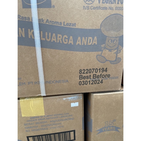 

totole kaldu jamur 40gr, 1dus