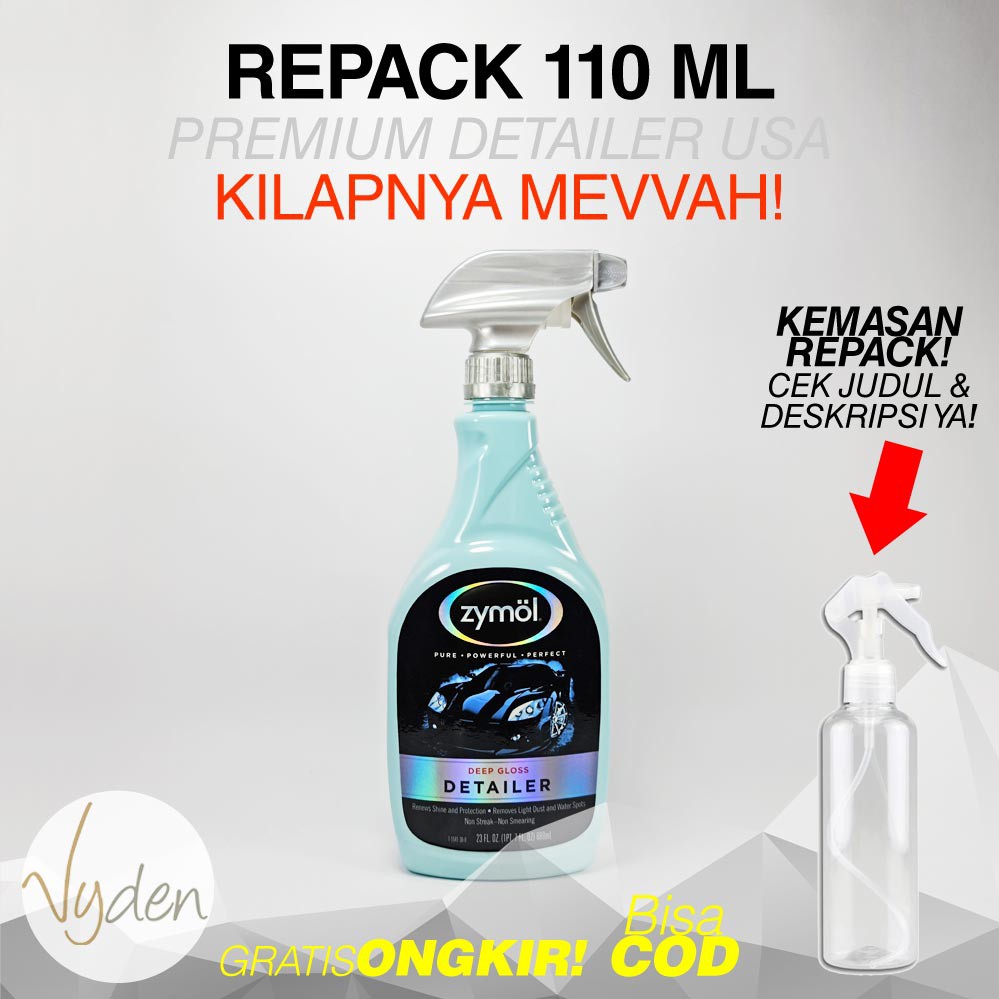 ZYMOL Deep Gloss Detailer 110ml Spray ECER Perawatan Harian MURAH