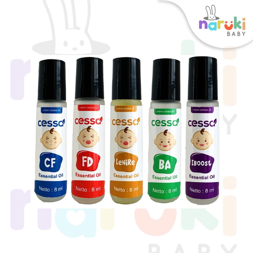 Cessa Cough &amp; Flu , Fever Drop , Bugs Away , Lenire , Immune Booster, Bye Bye Owl Essential Oil Baby (0-2 tahun)