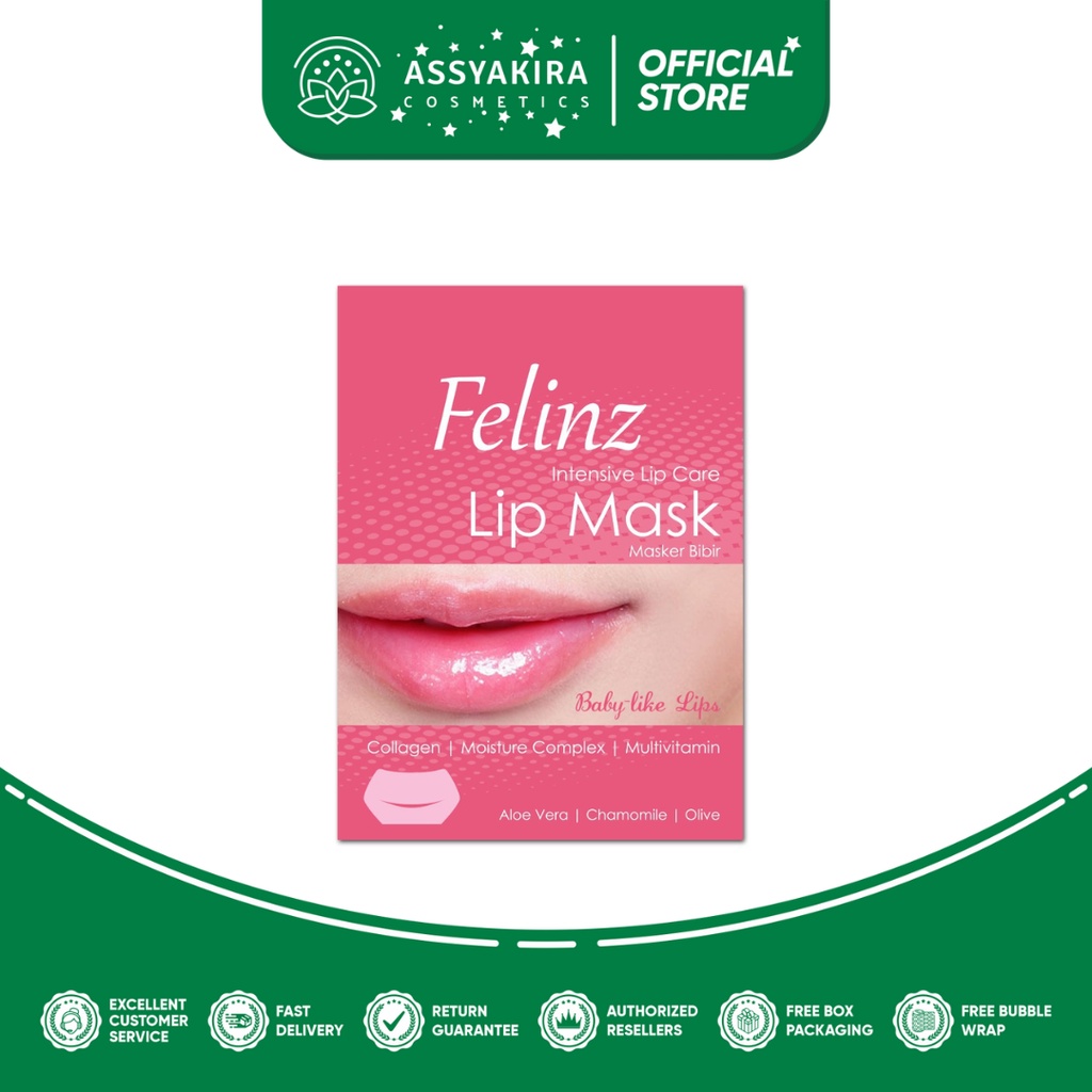 Felinz Lip Mask Masker Bibir 2s'