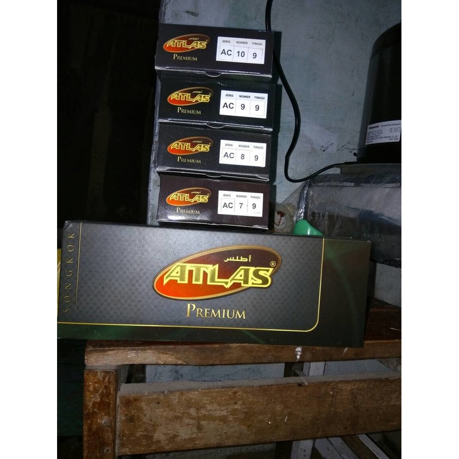 PECI ATLAS PREMIUM AC ORIGINAL INDONESIA KOPIAH SONGKOK ATLAS