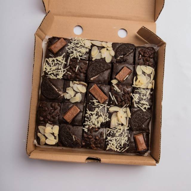 

Fudgy Brownies / Brownies Panggang / Brownies Original