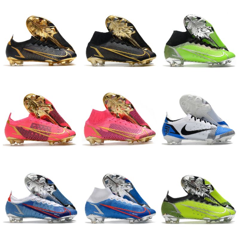 Sepatu Bola Import BNIB / Nike Mercurial Superfly 8 Elite FG / Nike Mercurial  Vapor 14 Elite FG/ Or
