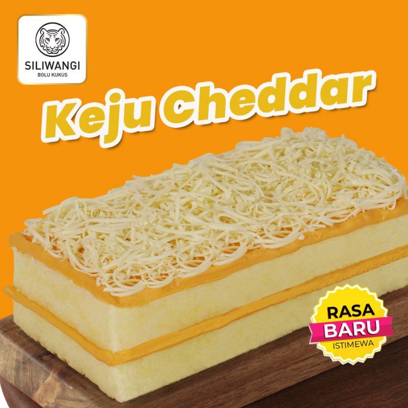 

Bolu Siliwangi Klasik Keju Cheddar