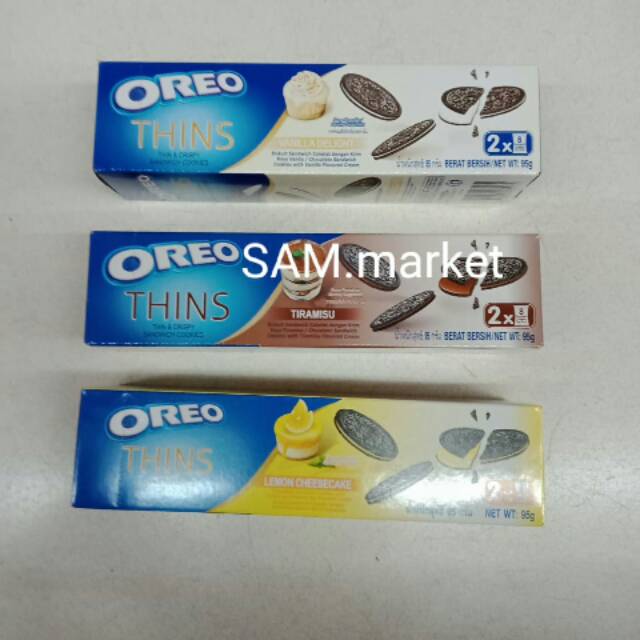 

Oreo thins 95gram all variant