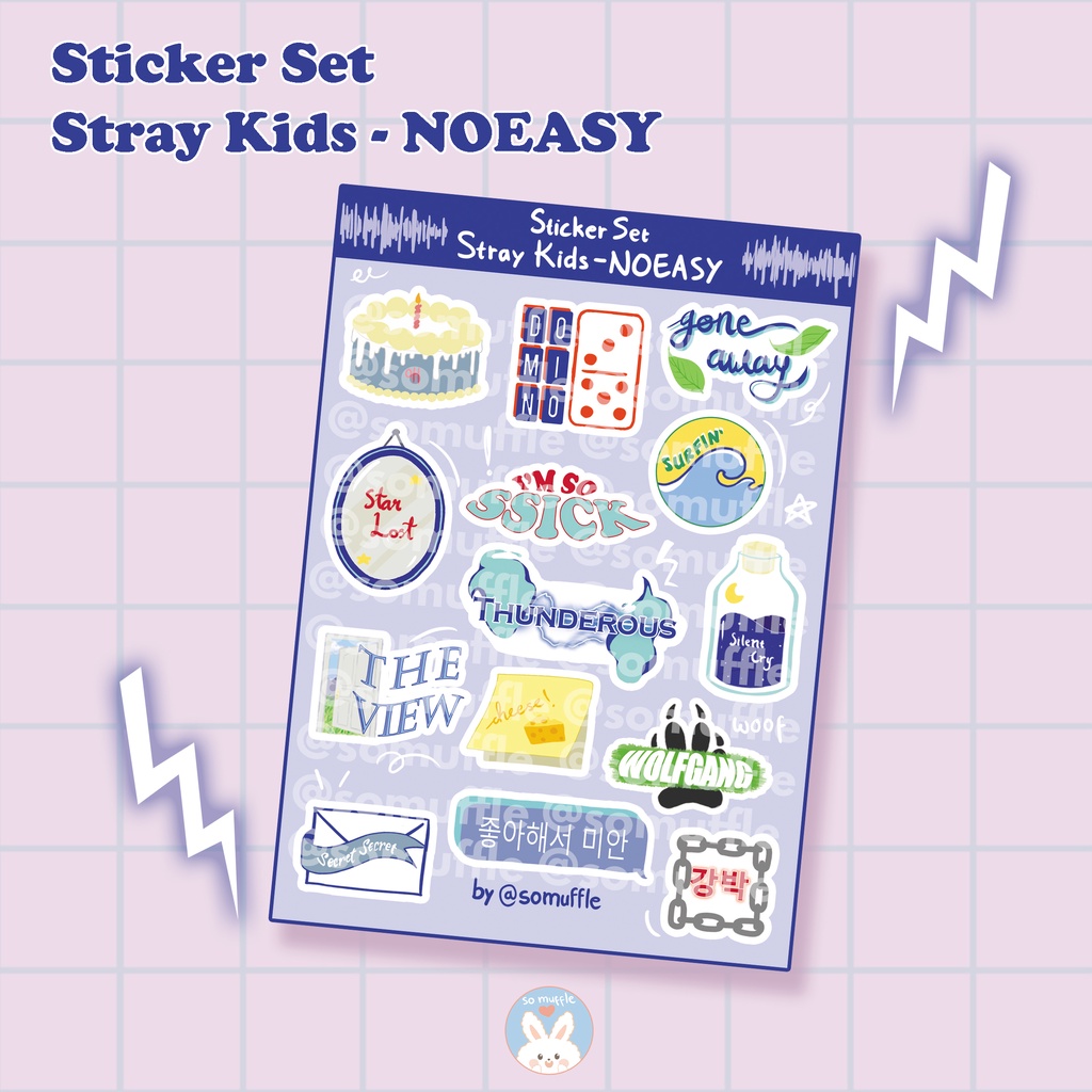 Sticker Set Stray Kids NOEASY