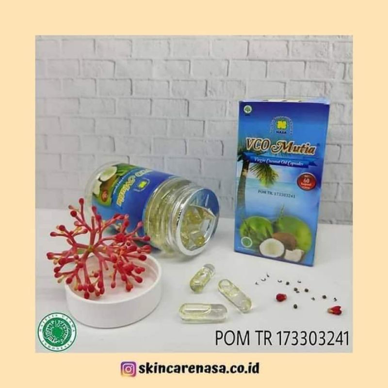 

VCO MUTIA (virgin coconut oil capsules)