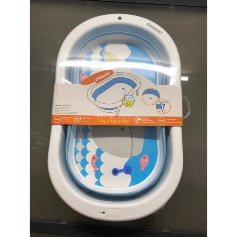 paopao Mega folding bath bak mandi lipat bak mandi bayi ember mandi bayi newborn baby bathtub