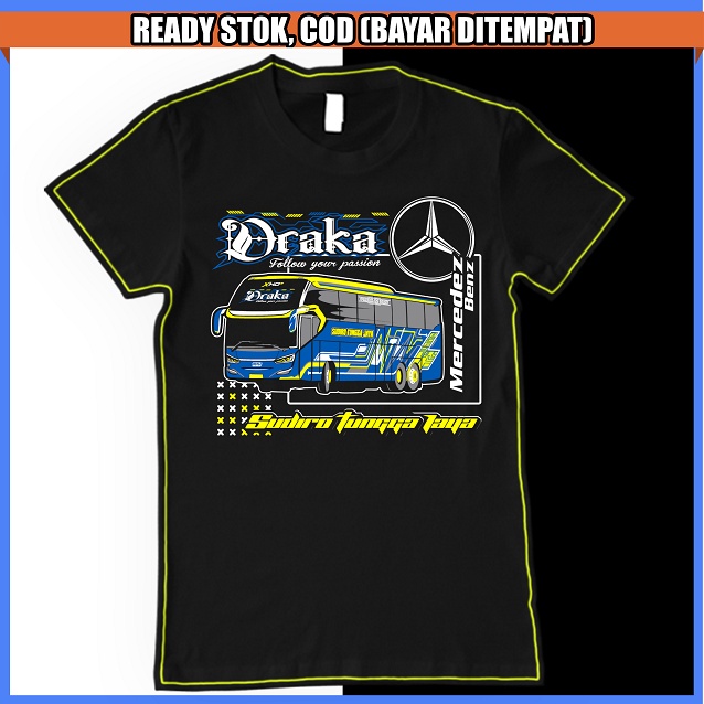 KAOS BUS MANIA / KAOS BUS / BAJU BUS / KAOS BISMANIA / KAOS BUS STJ DRAKA / KAOS STJ / DRAKA