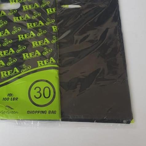 

Kantong plastik packing online shop Plastik HD plong 30x40 merk REA - Putih
