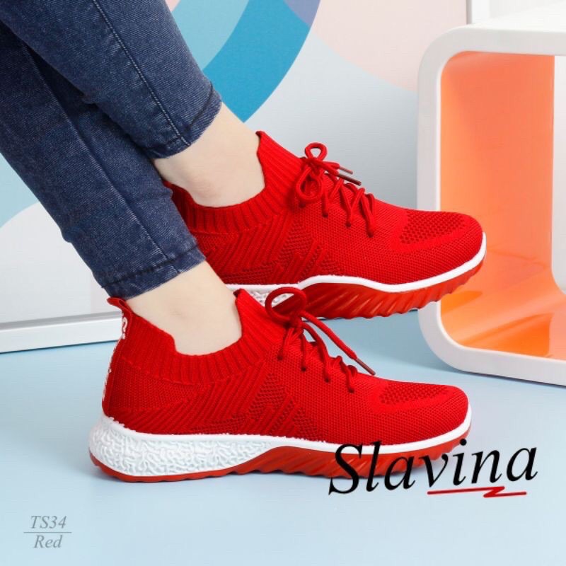 [JUALSEMUA18]Sepatu Slavina  TS34