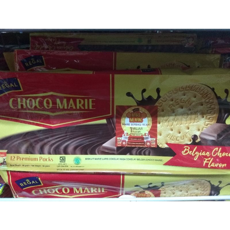 

Regal Choco Marie 96 Gram Belgian Choco Flavor