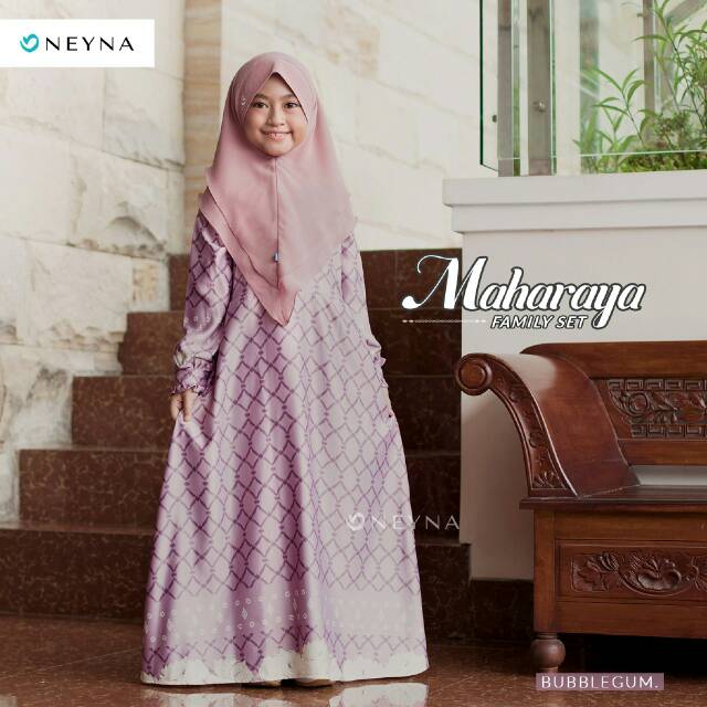 GAMIS ANAK MAHARAYA BUBBLEGUM by NEYNA