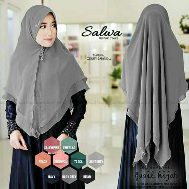 Khimar ori by Quail Hijab, El Maya, Desvika, Munira