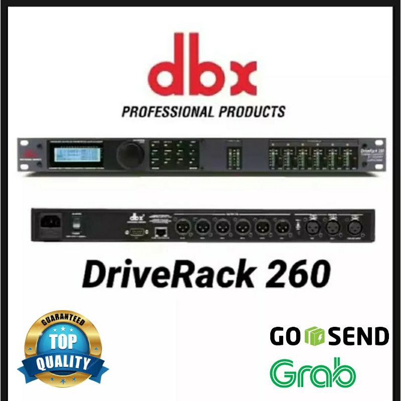 DRIVERACK LOADSPEAKER MANAGEMENT DBX 260 / DRIVERACK DBX260