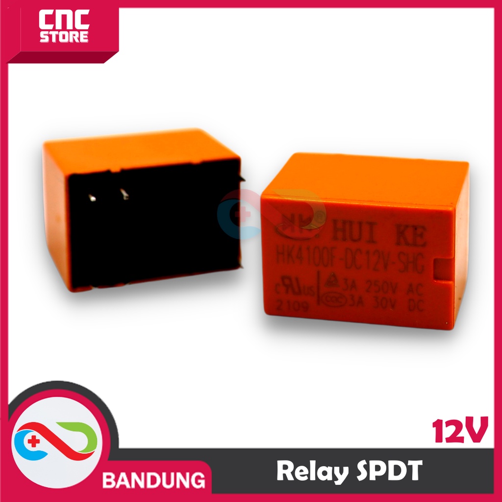 RELAY SPDT 1 CHANNEL 12V JRC-21F 250VAC 30VDC 3A