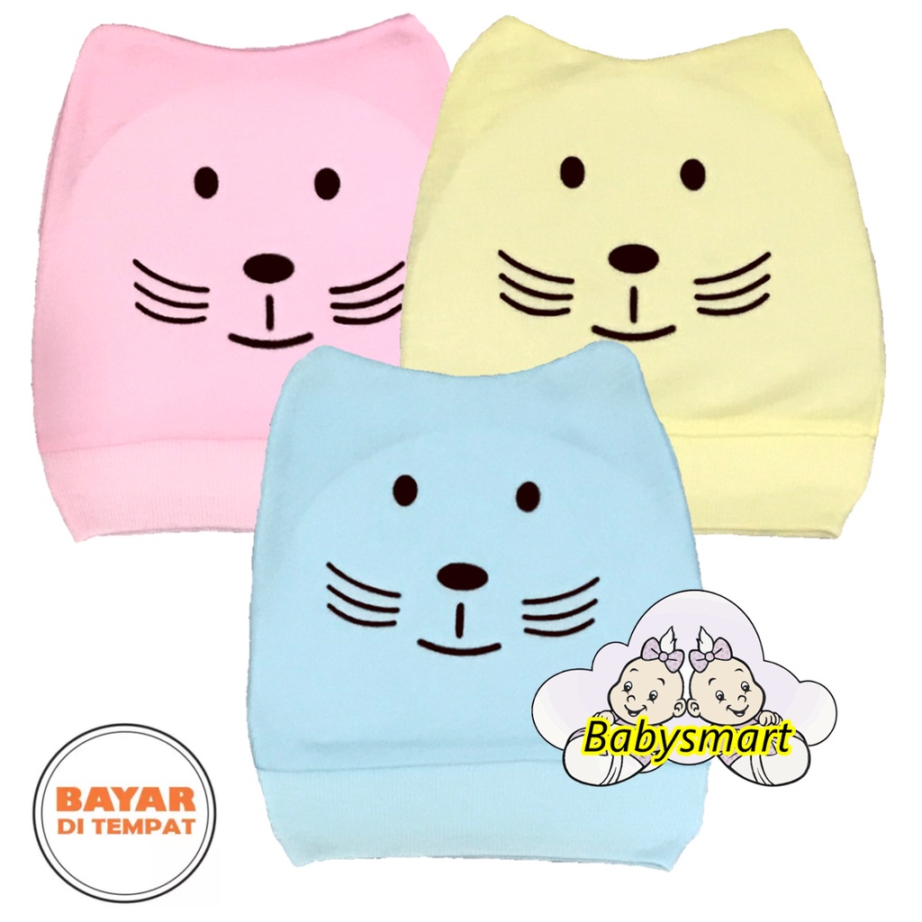 Babysmart - Topi Bayi / Anak Karakter motif TIGER Bahan Katun DK