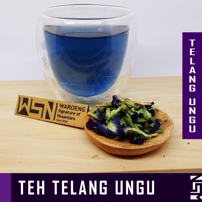 

Teh Bunga Telang Ungu Butterfly Pea Flower Tea 15g