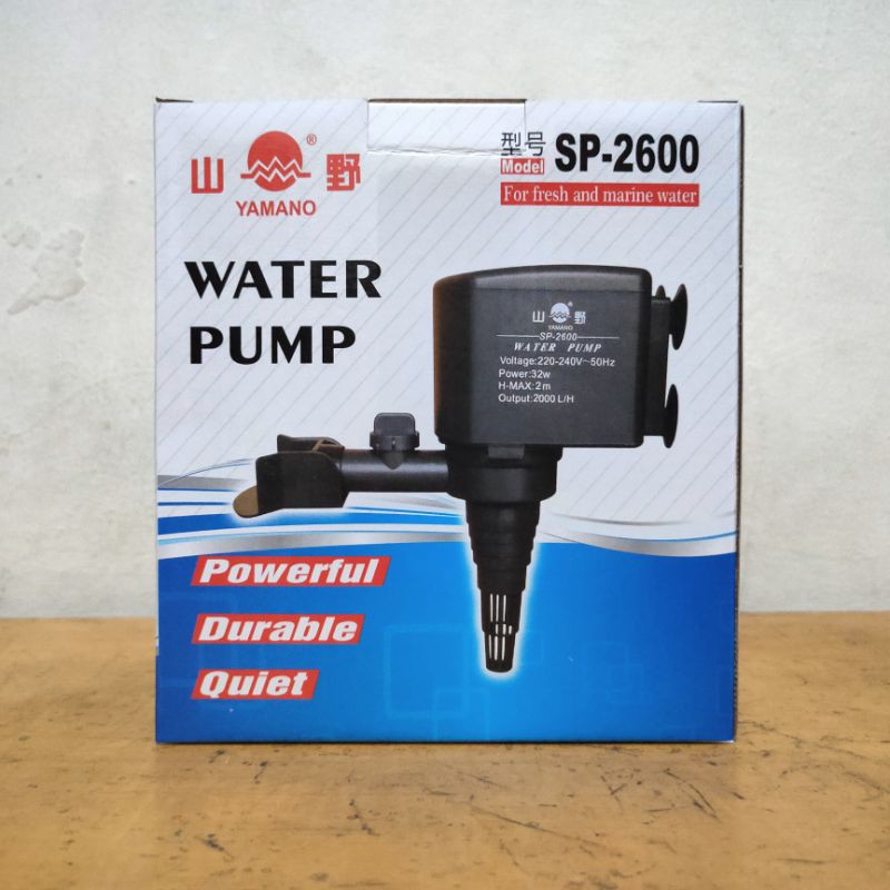 YAMANO SP 2600 Mesin pompa akuarium