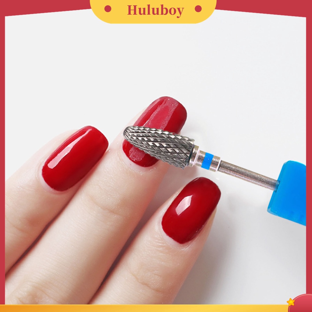 Huluboy Huluboy♡ Alat Poles Kuku Multifungsi Bahan Tungsten Steel Untuk Manicure