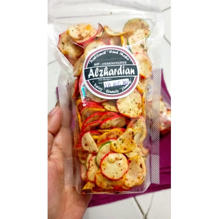 

kerupuk Keripik Seblak Pedas Gurih Daun Jeruk