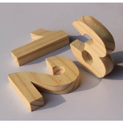 Wood Lettering Huruf Kayu Jati Belanda