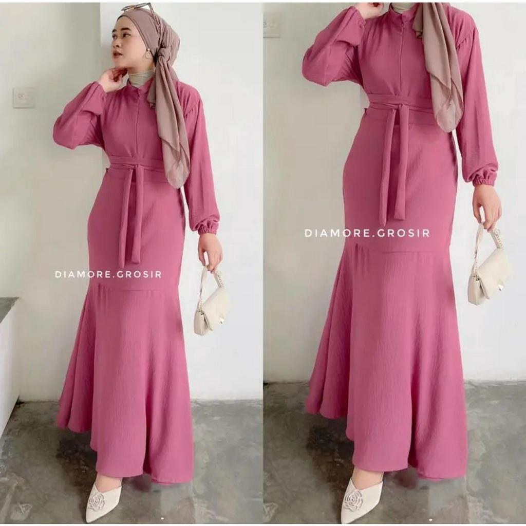 ARUMI DRESS BAHAN CRINCLE AIRFLOW