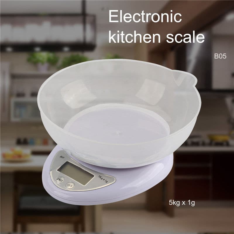 Timbangan Dapur Mangkok / Timbangan Digital - Digital Electronic Kitchen Scale