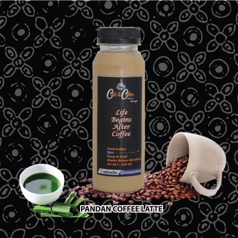 

Pandan Coffee Latte Pocket Bottle