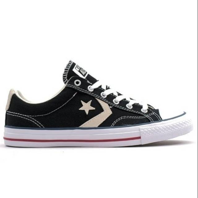 converse player ox black