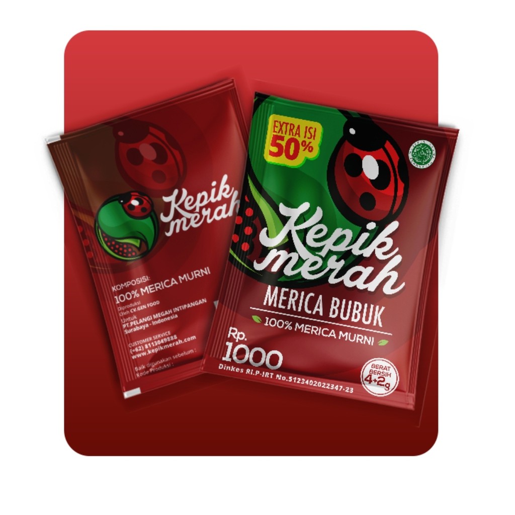 

Merica Bubuk Kepik Merah 12 sachet @6gr