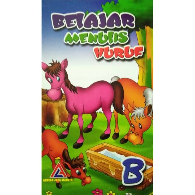 Buku Anak Menulis Huruf dan Membaca TK SD Kelas 1