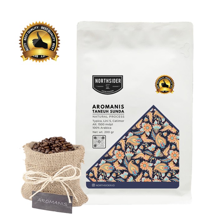 

KOPI ARABIKA AROMANIS ARABICA SPECIALTY COFFEE NATURAL JAWA BARAT