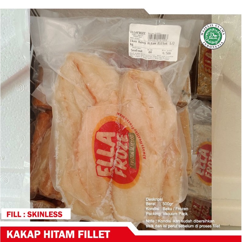

Ikan Kakap Hitam Fillet 1/2 kg