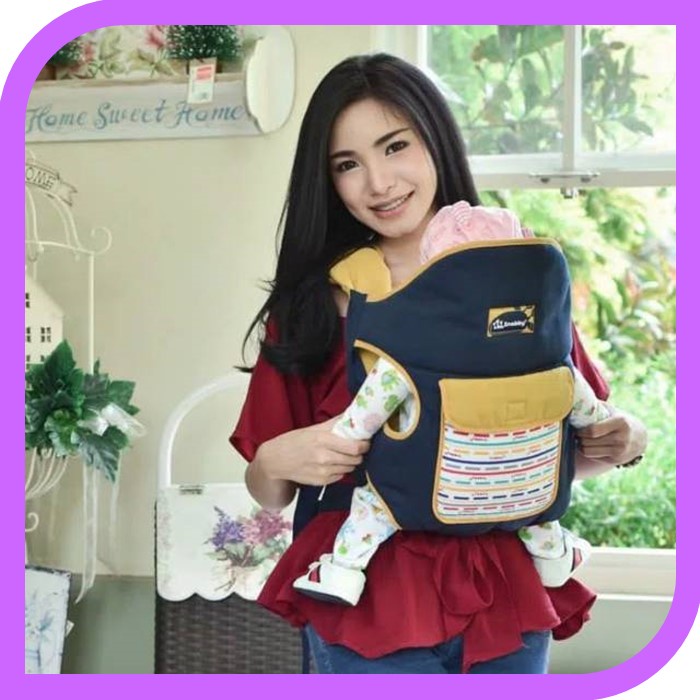 Gendongan Depan Snobby Line Series / Gendongan Ransel Depan Snobby