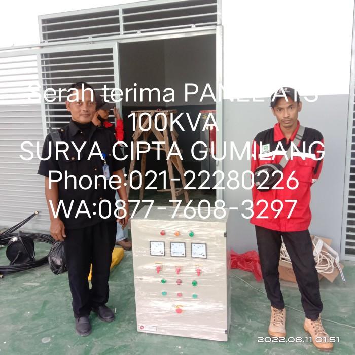 Hemat Panel Otomatis Genset Ats 100Kva Motorize Bergaransi