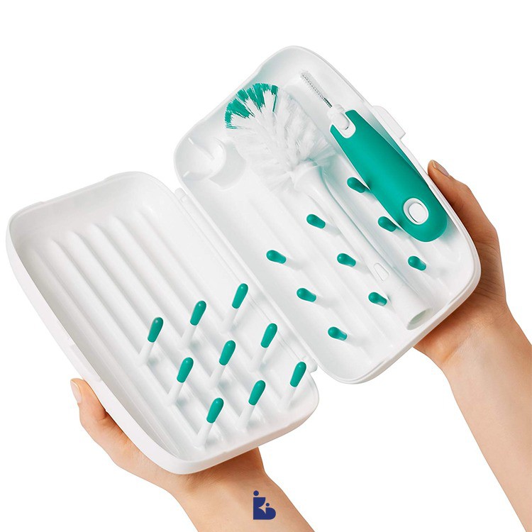 Oxo Tot On-the-Go Drying Rack &amp; Bottle Brush | Rak Botol Susu