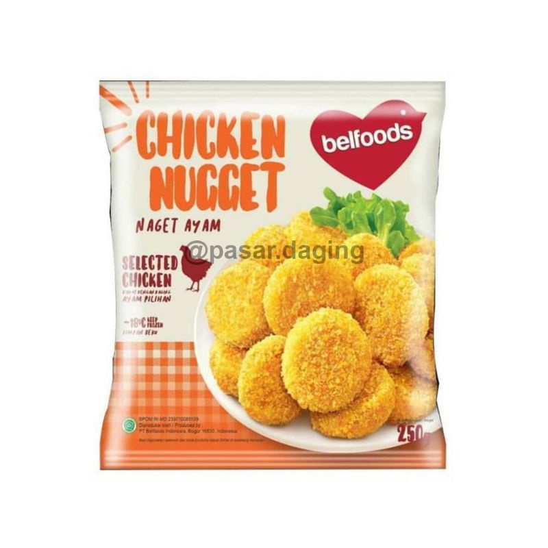 

BELFOODS FAVORITE CHICKEN NUGGET 250 GR